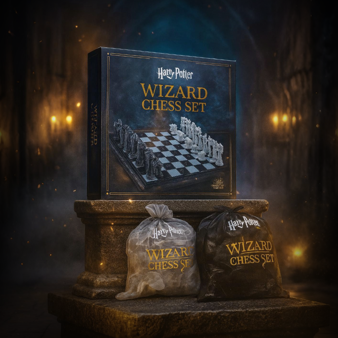 Harry Potter Wizard Chess Set (The Noble Collection) - On-Screen Movie Replica!